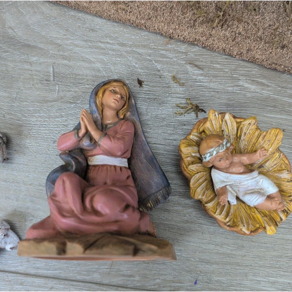 Vintage Fontanini Nativity Scene 5